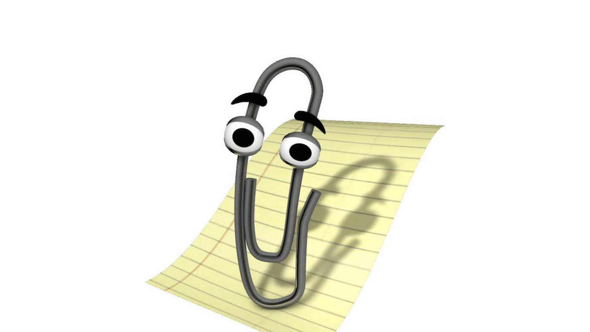 humor-in-design-clippy-mascot