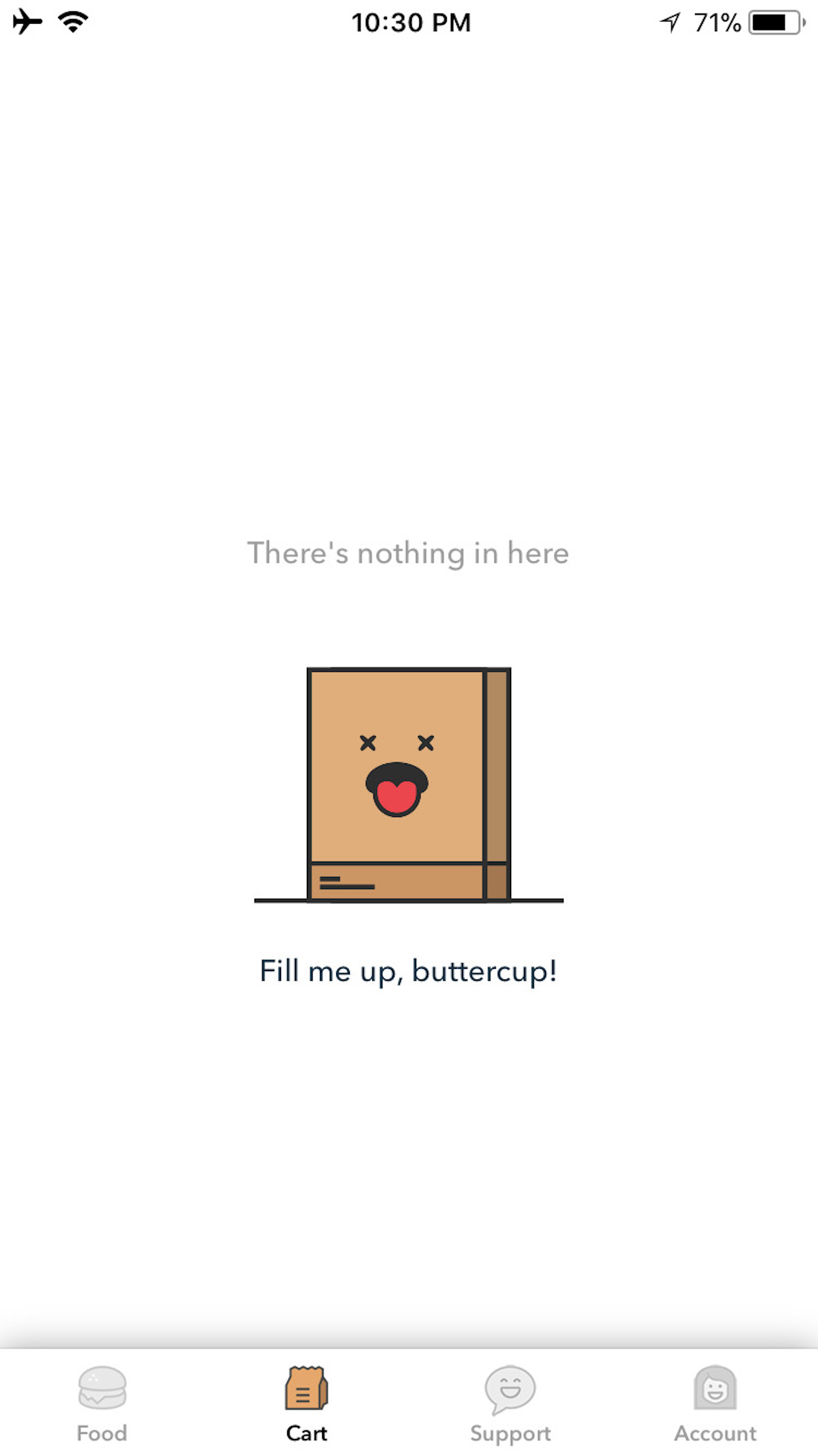 humor-in-design-zomato-empty-cart