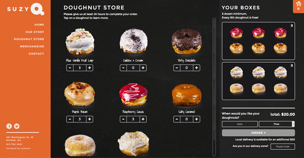 Jackpine designs SuzyQ Doughnuts: Donut list