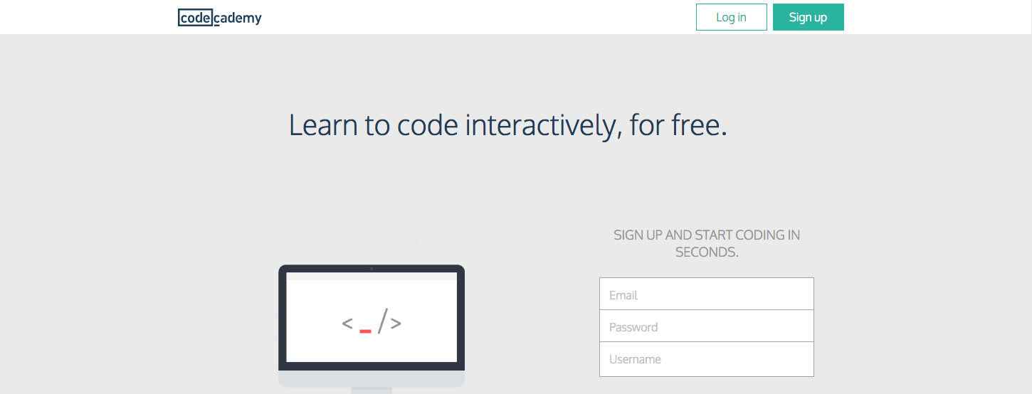 Learn Web Design: Code Academy