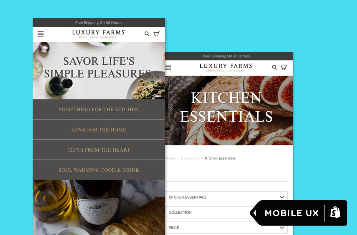 Ecommerce Design Awards: Mobile UX