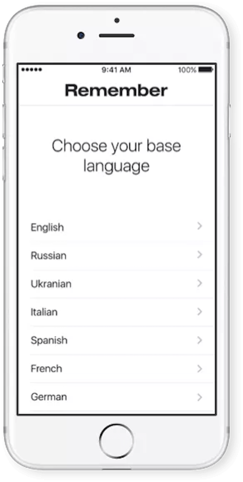 multilingual digital products: language selector app