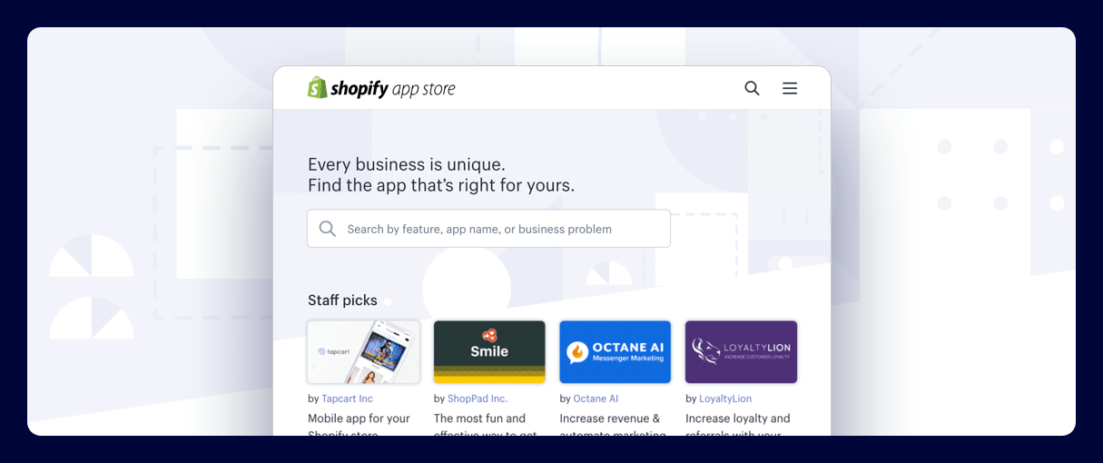 new shopify app store