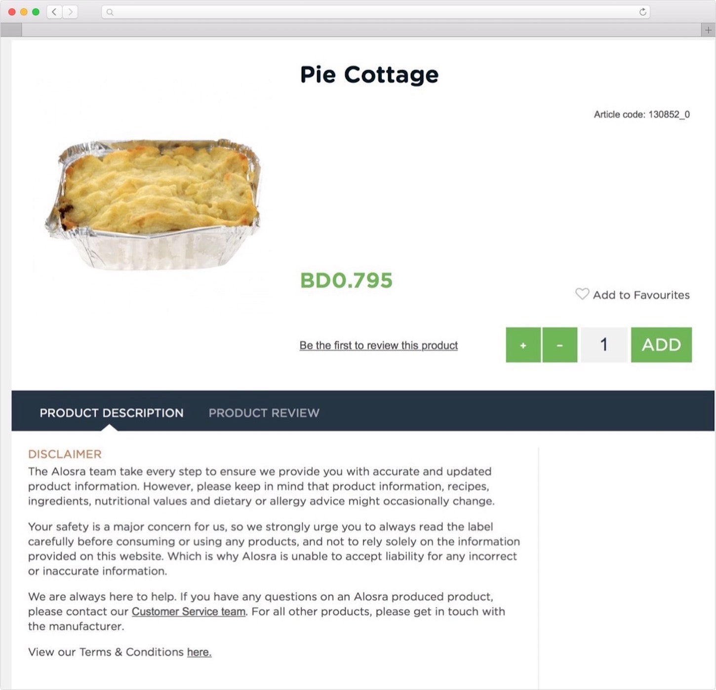 personalizing ecommerce: pie cottage