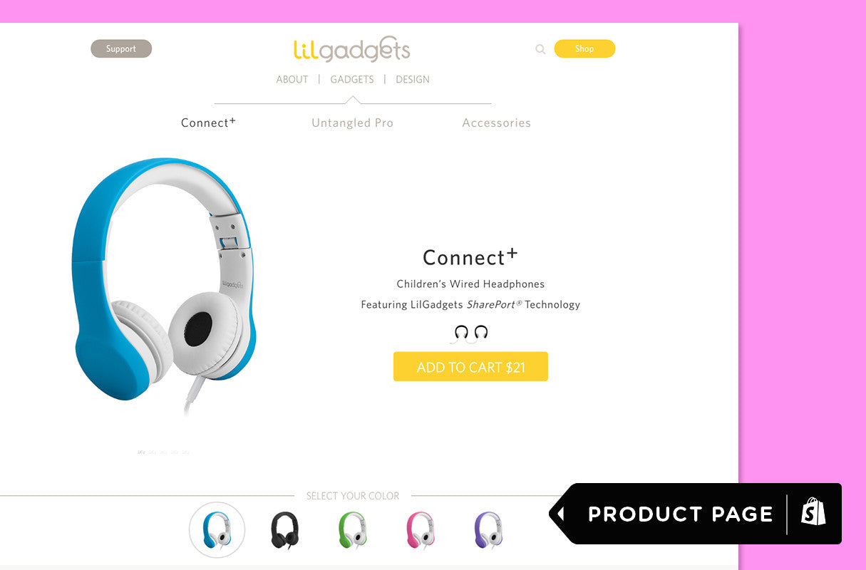 Ecommerce Design Awards: Product page