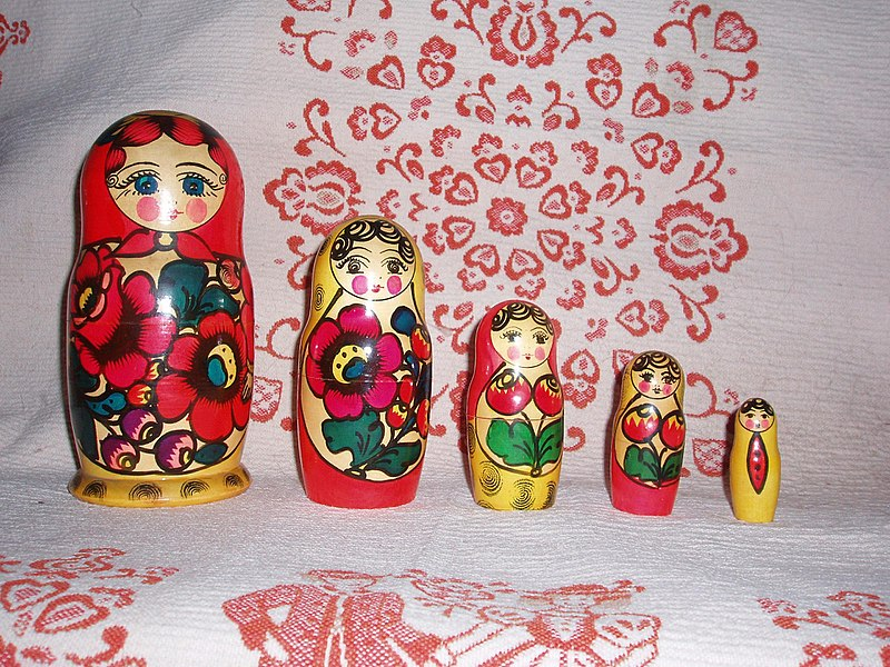 progressive disclosure Matryoshka doll