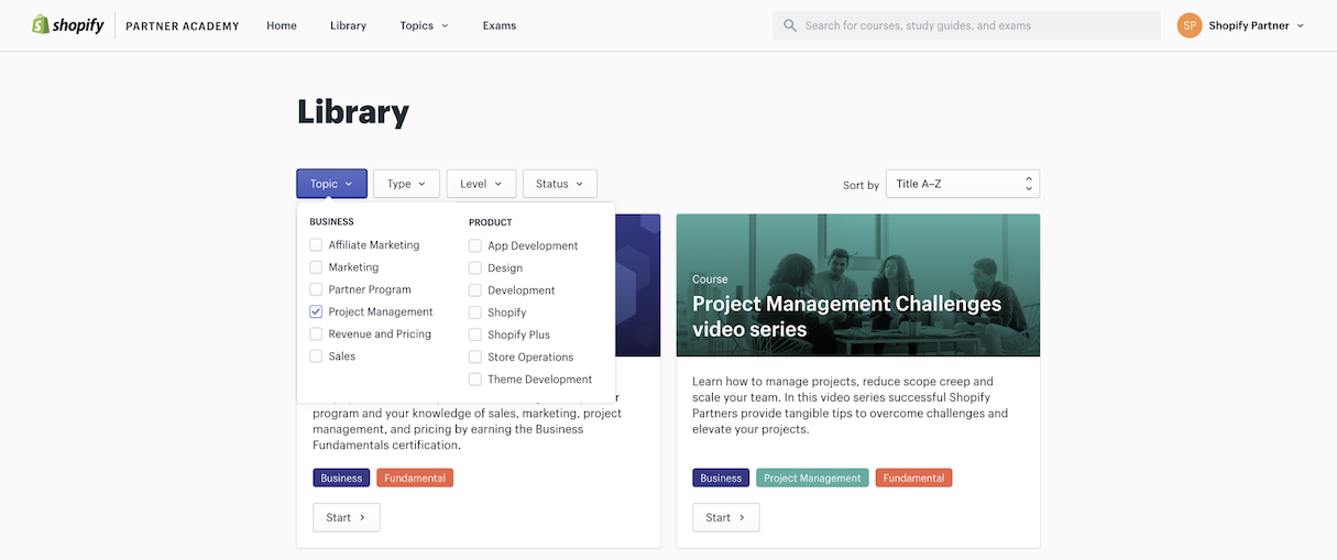 project-management-video-course-dashboard