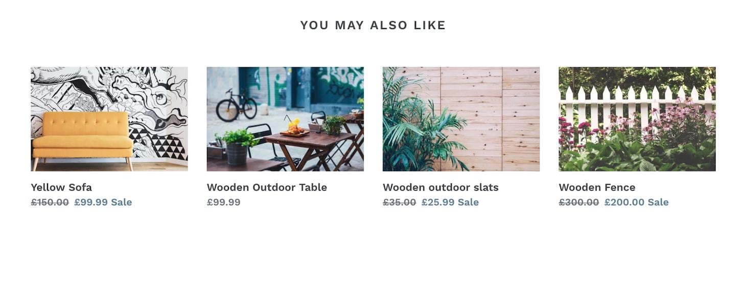 shopify related products: recommendations object