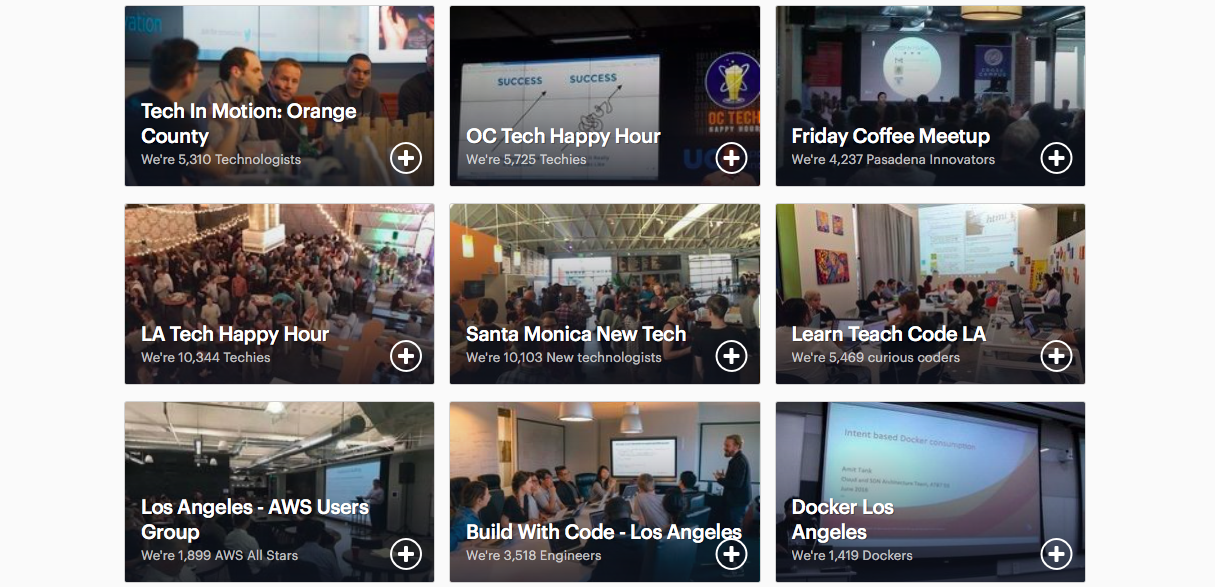 Sourcing Candidates: Meetup Tech