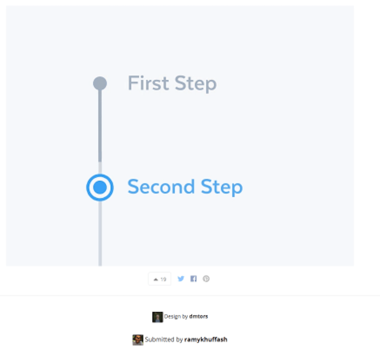 ui patterns: progress meter