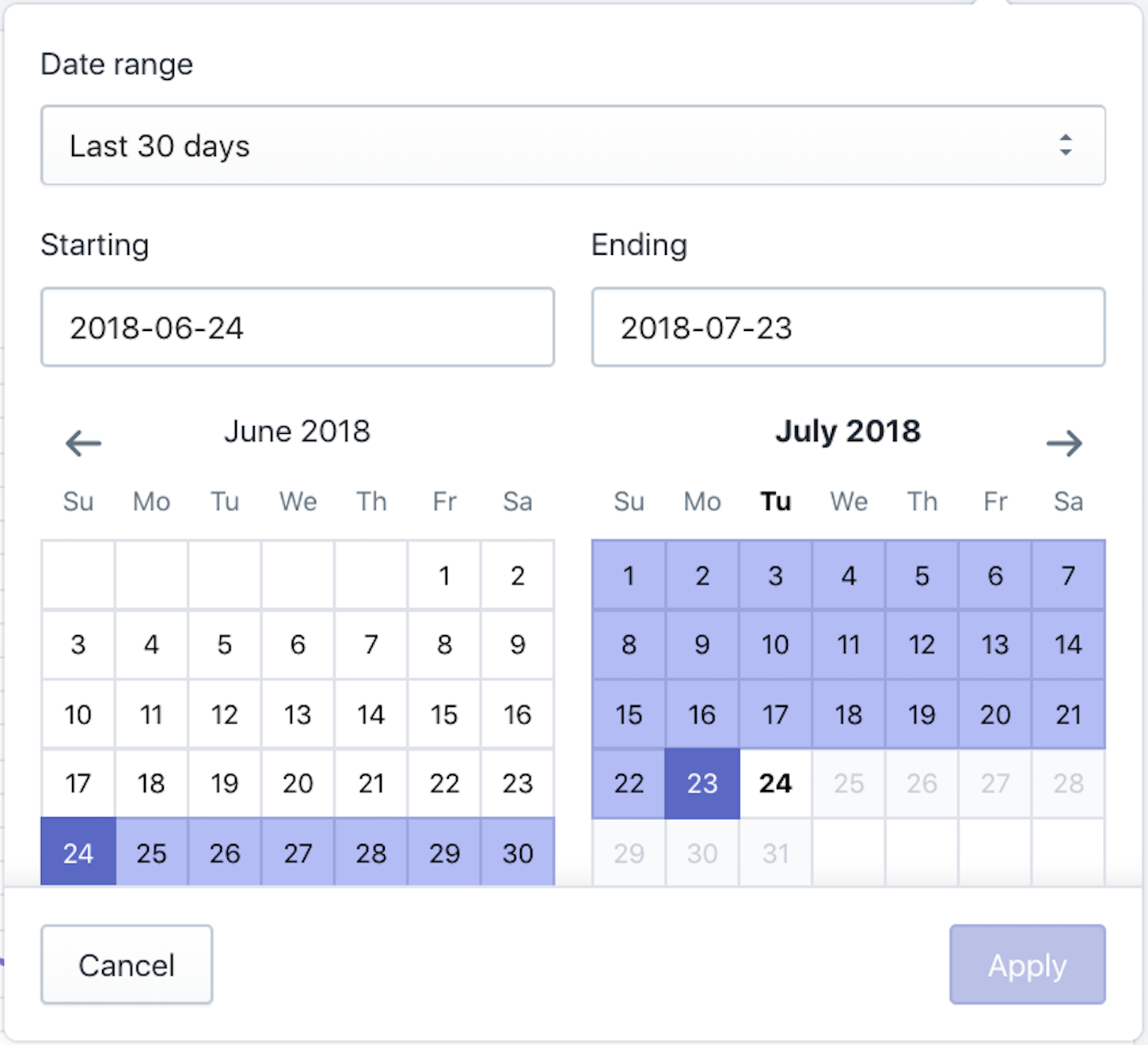 upgrade to polaris: datepicker