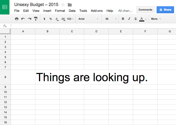 My First Year as a Freelancer: Make a Budget