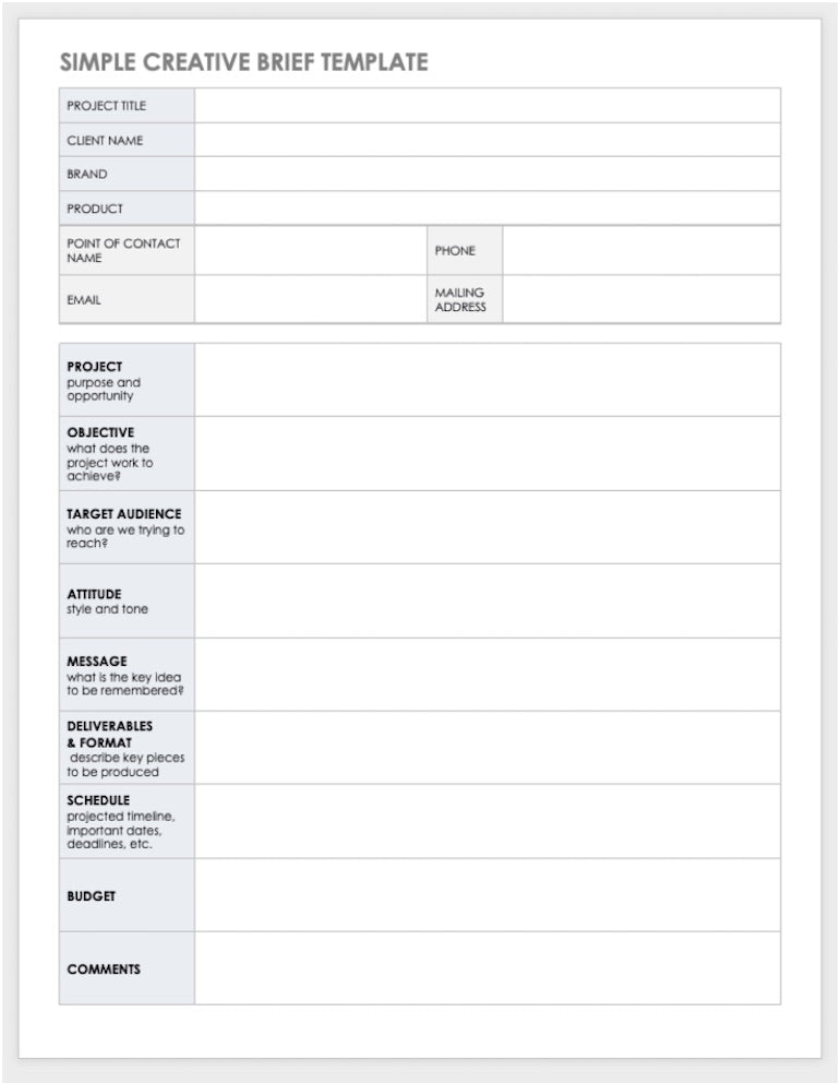 web design project management: the design brief