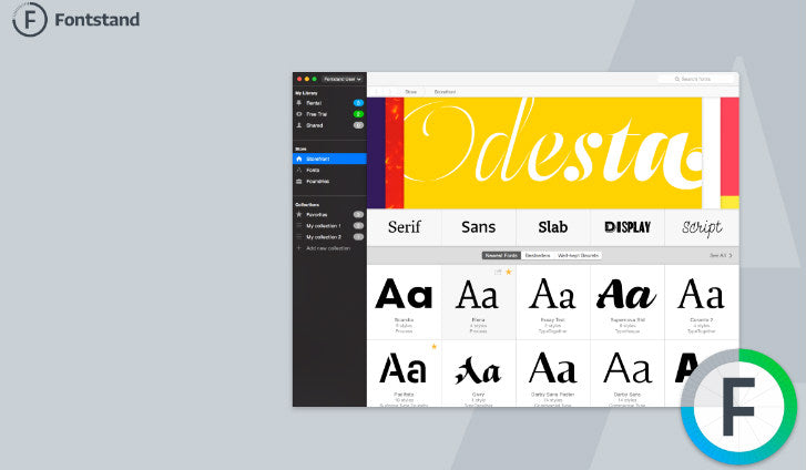Fontstand Web Design Tool for Font Licensing