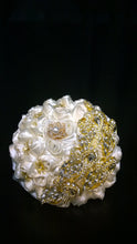 Load image into Gallery viewer, Crystal brooch wedding bouquet- AVA
