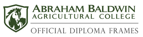 Abraham Baldwin - ABAC diploma frames logo