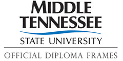 MTSU graduation diploma coleection logo