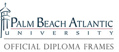 Palm Beach Atlantic diploma frames logo