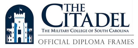 The Citadel diploma frames collection