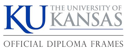 University of Kanasa diploma frame logo