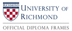 University of Richmond diploma frames logo