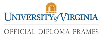 University of Virginia diploma frames page