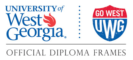 University of West Georgia diploma frames page