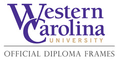 Western Carolina University Diploma Frames Logo