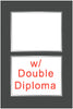 Kennesaw State University diploma frames for double diploma