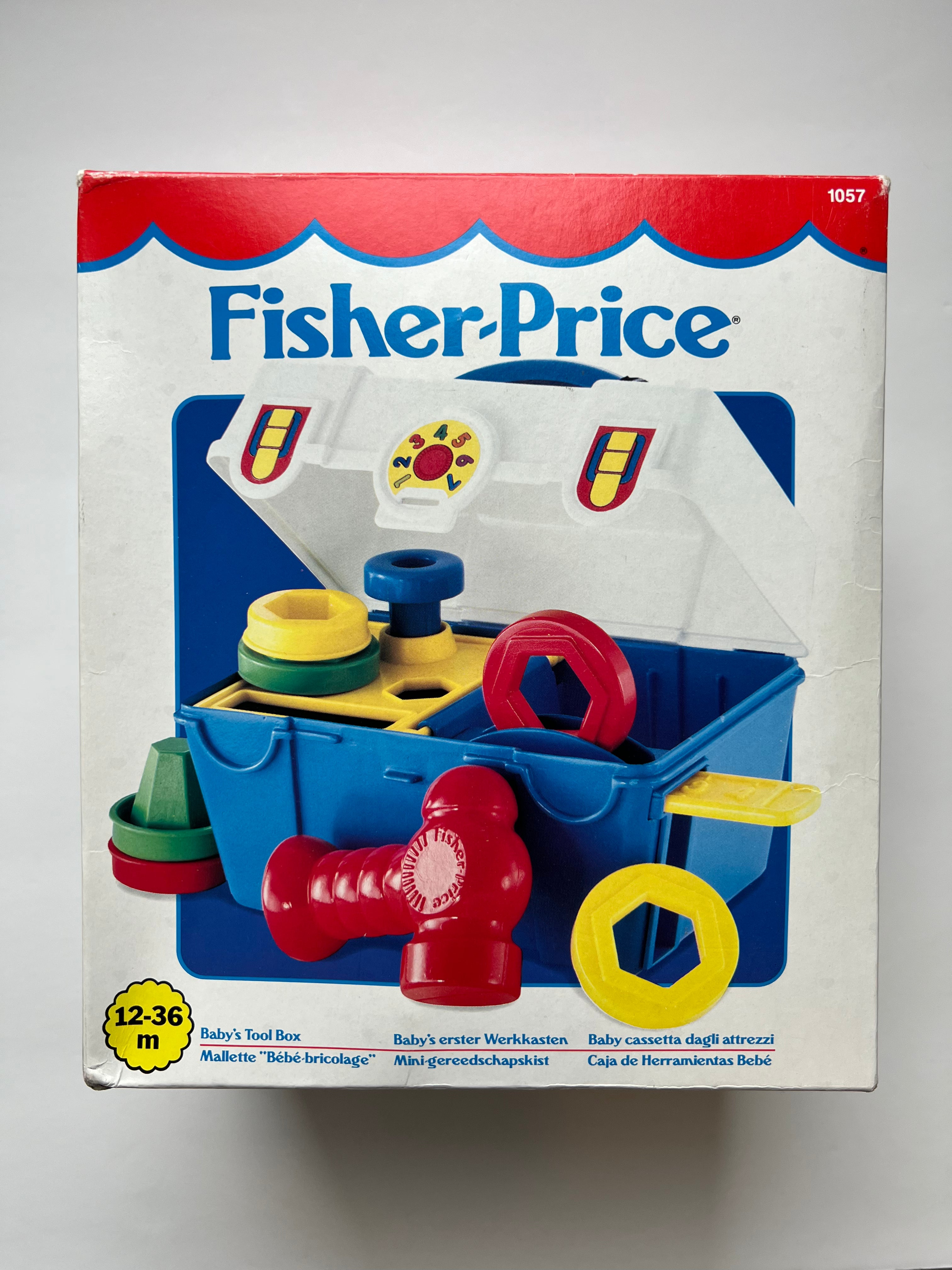 In Box* Vintage Fisher-Price Baby's Tool Box – Second Clothing Boutique