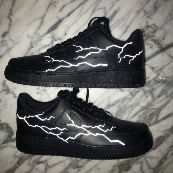 reflective lightning air force 1