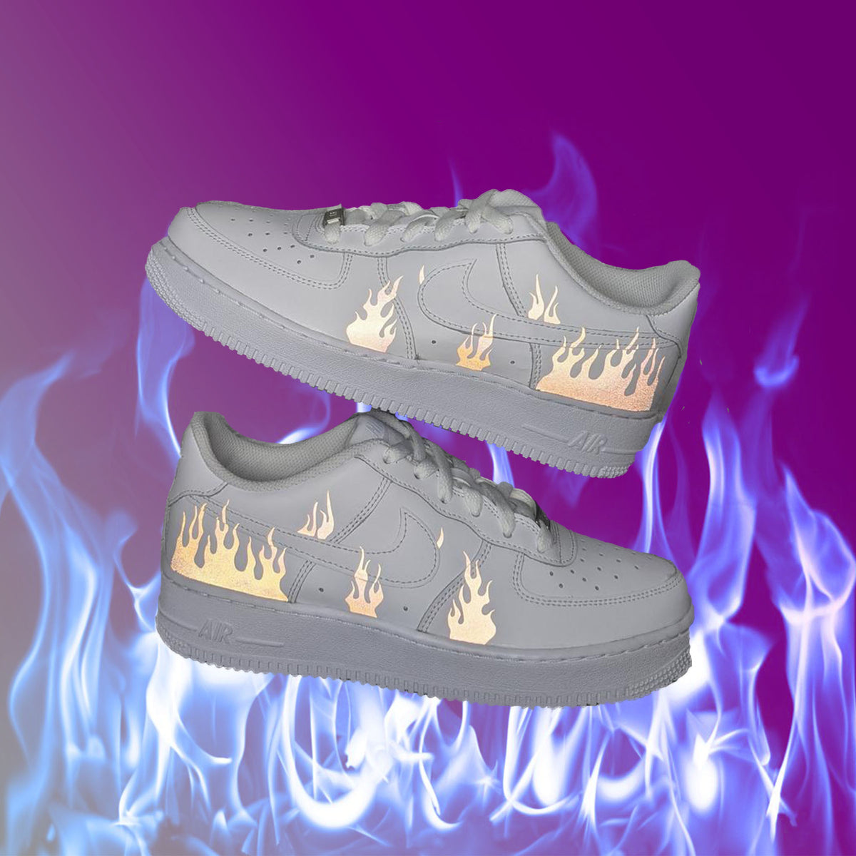 reflective flame air forces