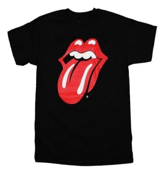 t shirt langue des rolling stones