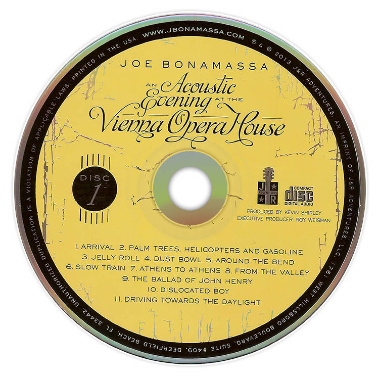 Joe Bonamassa: An Acoustic Evening At The Vienna Opera House (Double C - An Acoustic Evening At The Vienna Opera House Joe Bonamassa