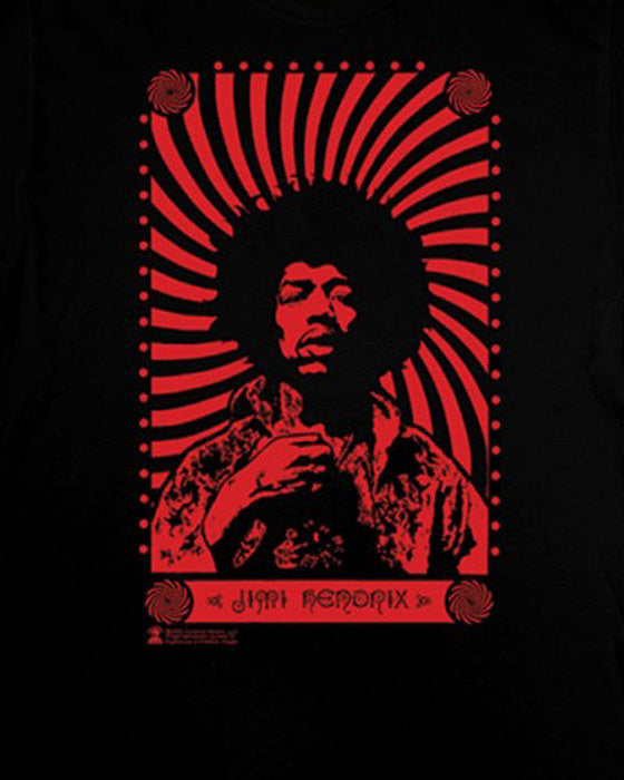 Jimi Hendrix - Spiral T-Shirt (Men)