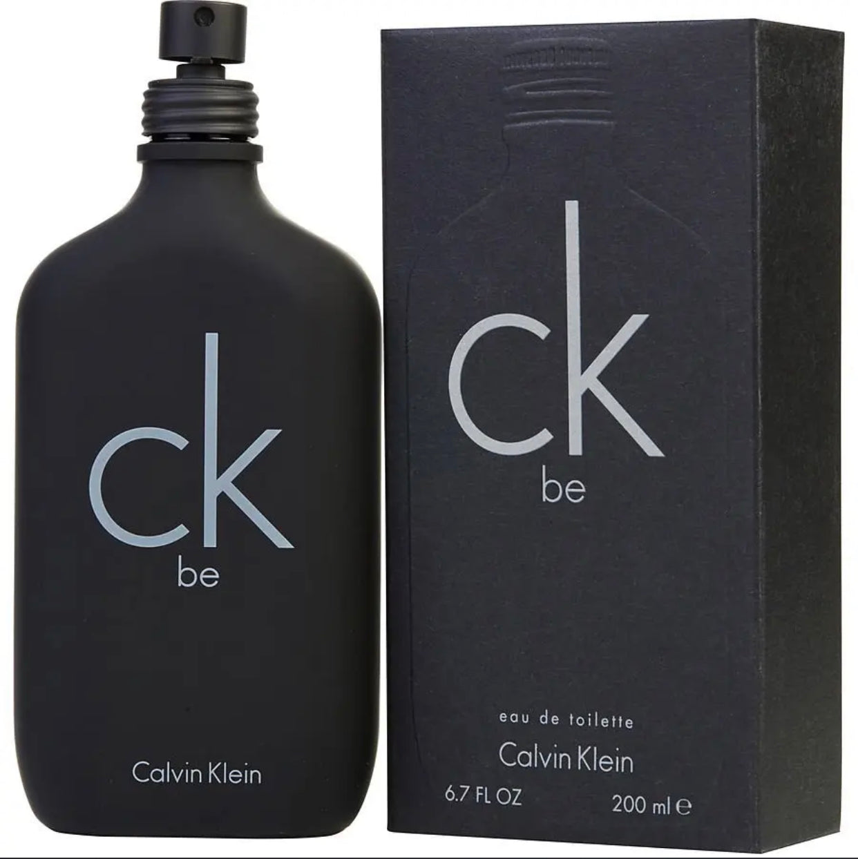 ck black bottle