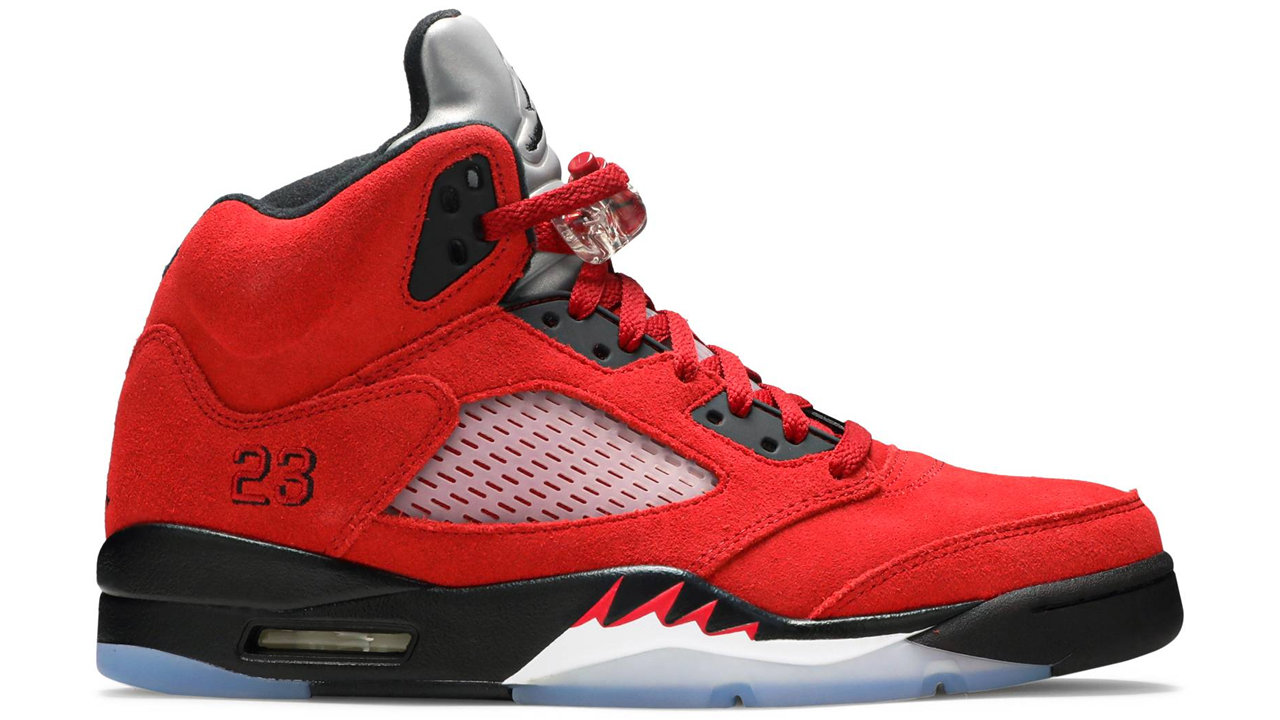 red raging bulls shoes