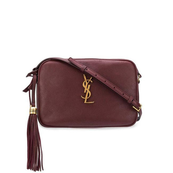 ysl burgundy crossbody