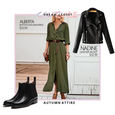 Maxi Dress Autumn Style