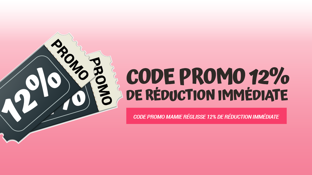 Code promo Mamie Réglisse 12% de réduction immédiate