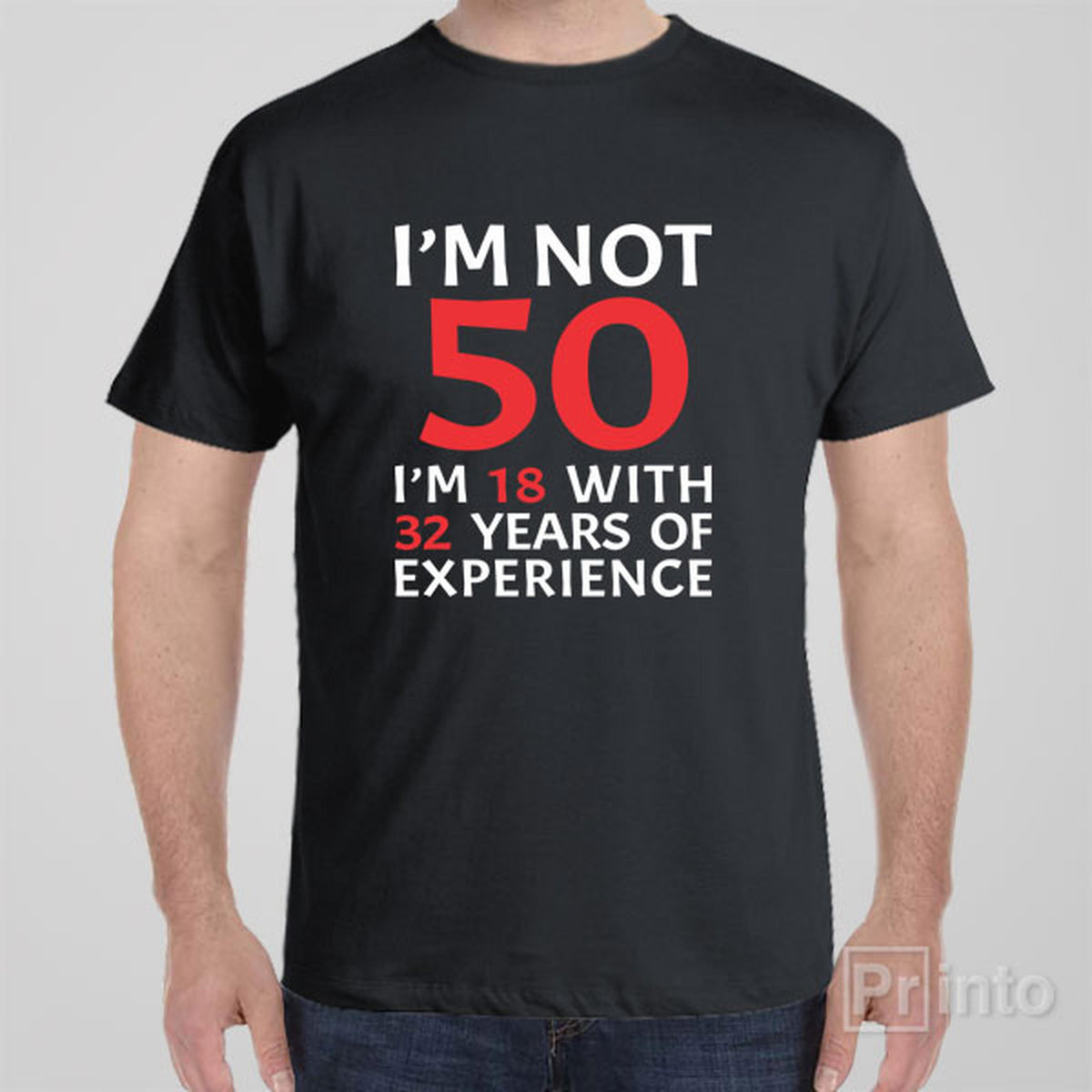 50th birthday t shirts australia