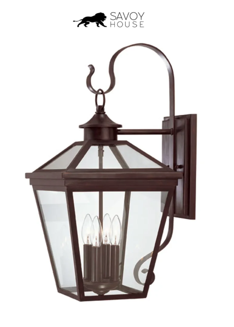 Savoy House Ellijay 4 Light 25.5" Tall Outdoor Wall Sconce