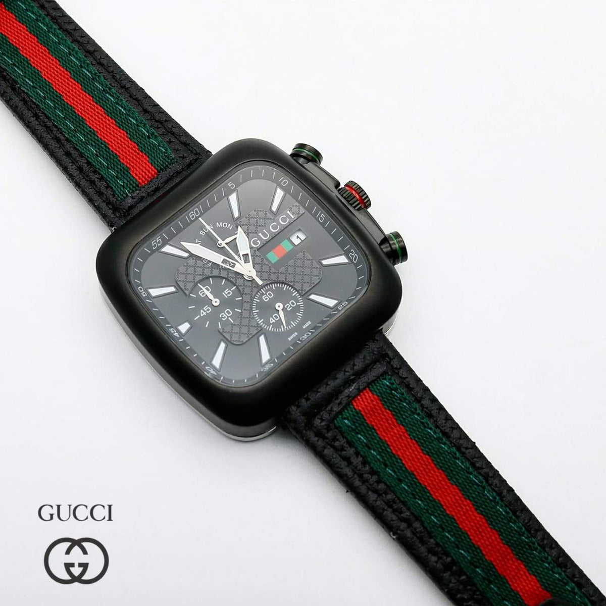 square gucci watch