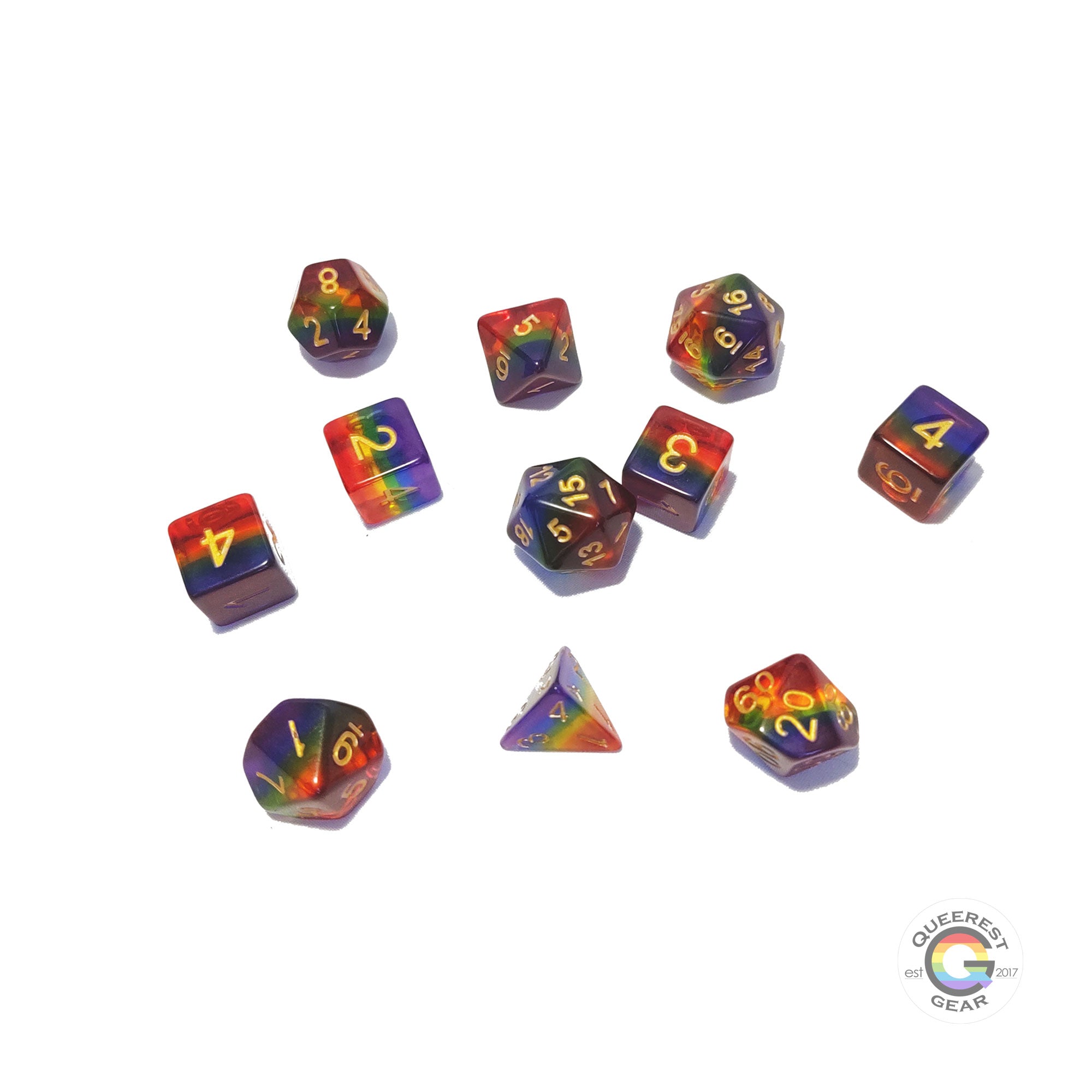 Dungeons and Dragons LGBT Pride Polyhedral Dice Rocket Dice D20 D&D DM critical role shirt DnD merch shirts dungeon and dragon gift