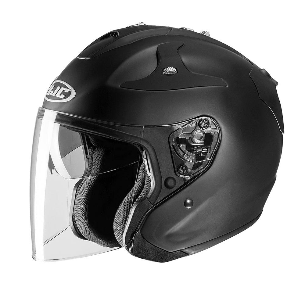 jet black helmet