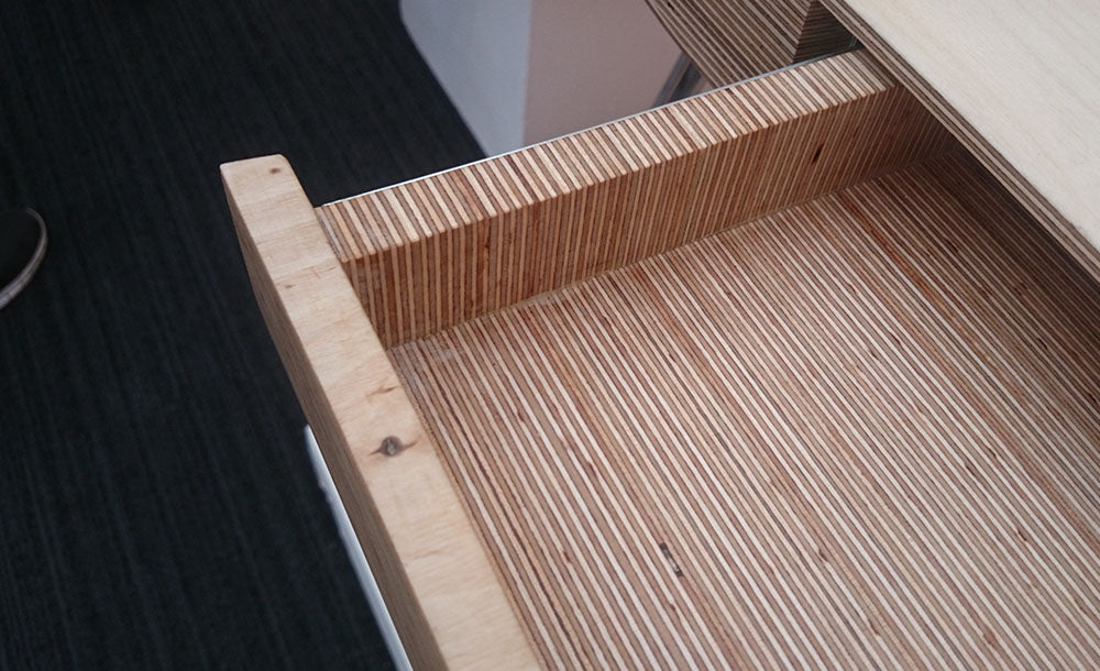 Beautiful ply wood drawers