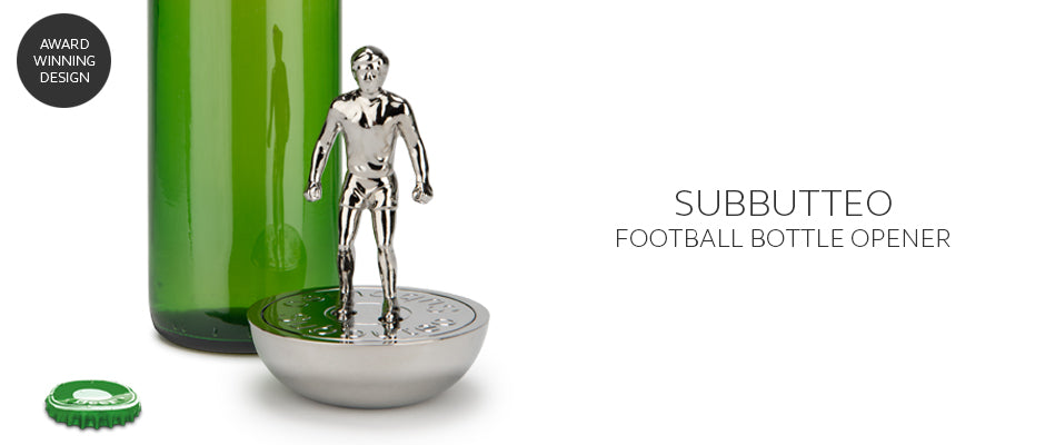 Subbuteo solid metal retro football bottle opener is the perfect gift for men