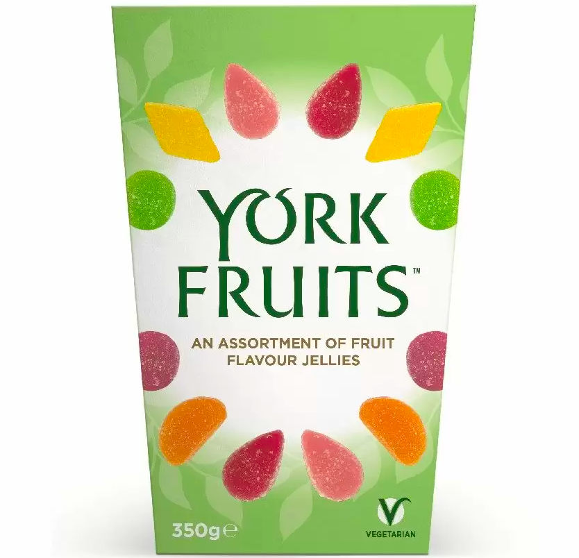 York Fruits 350g (Fruit Jellies)