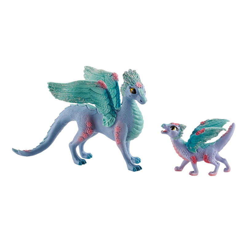 Schleich | Blossom Dragon With Child Figurine