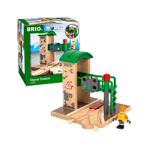 brio train signal station